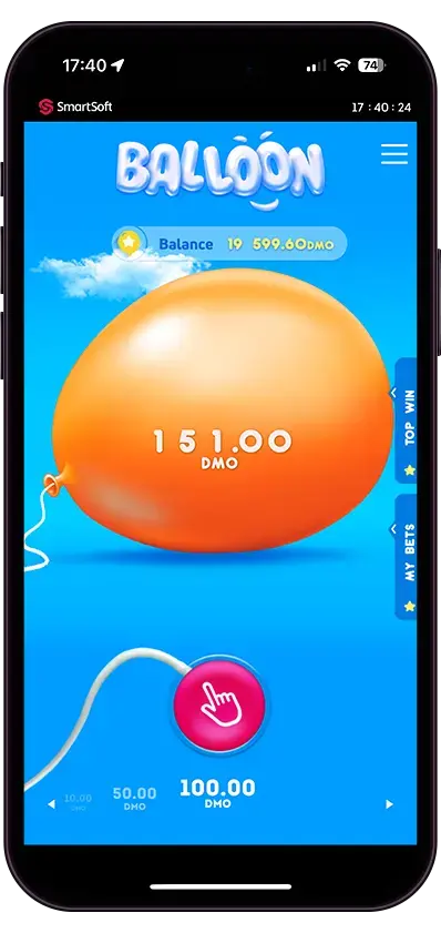 Balloon мобильное приложение.